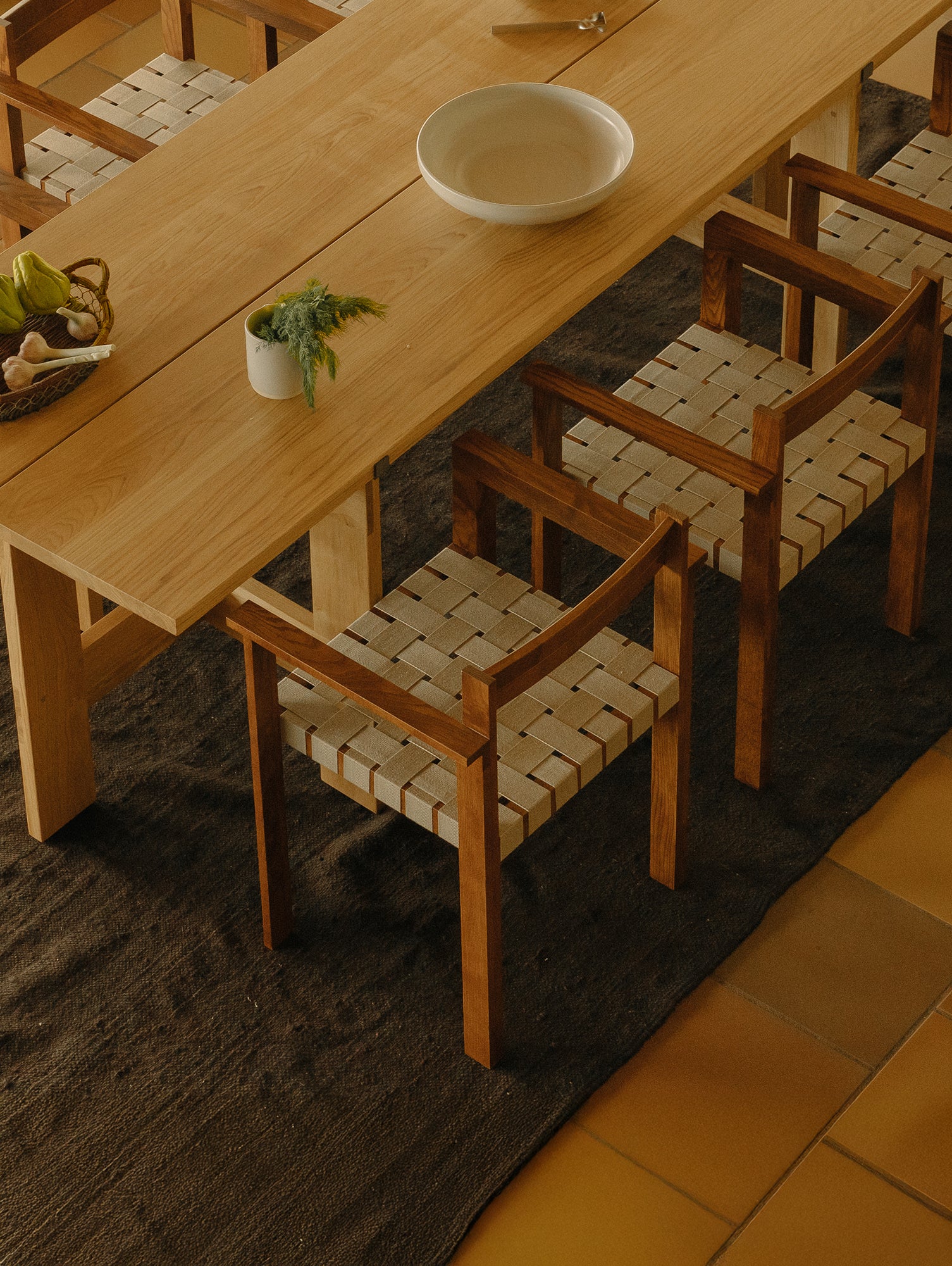 Symmetry Armrest Chair by Frama