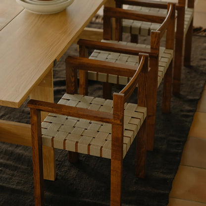 Symmetry Armrest Chair by Frama