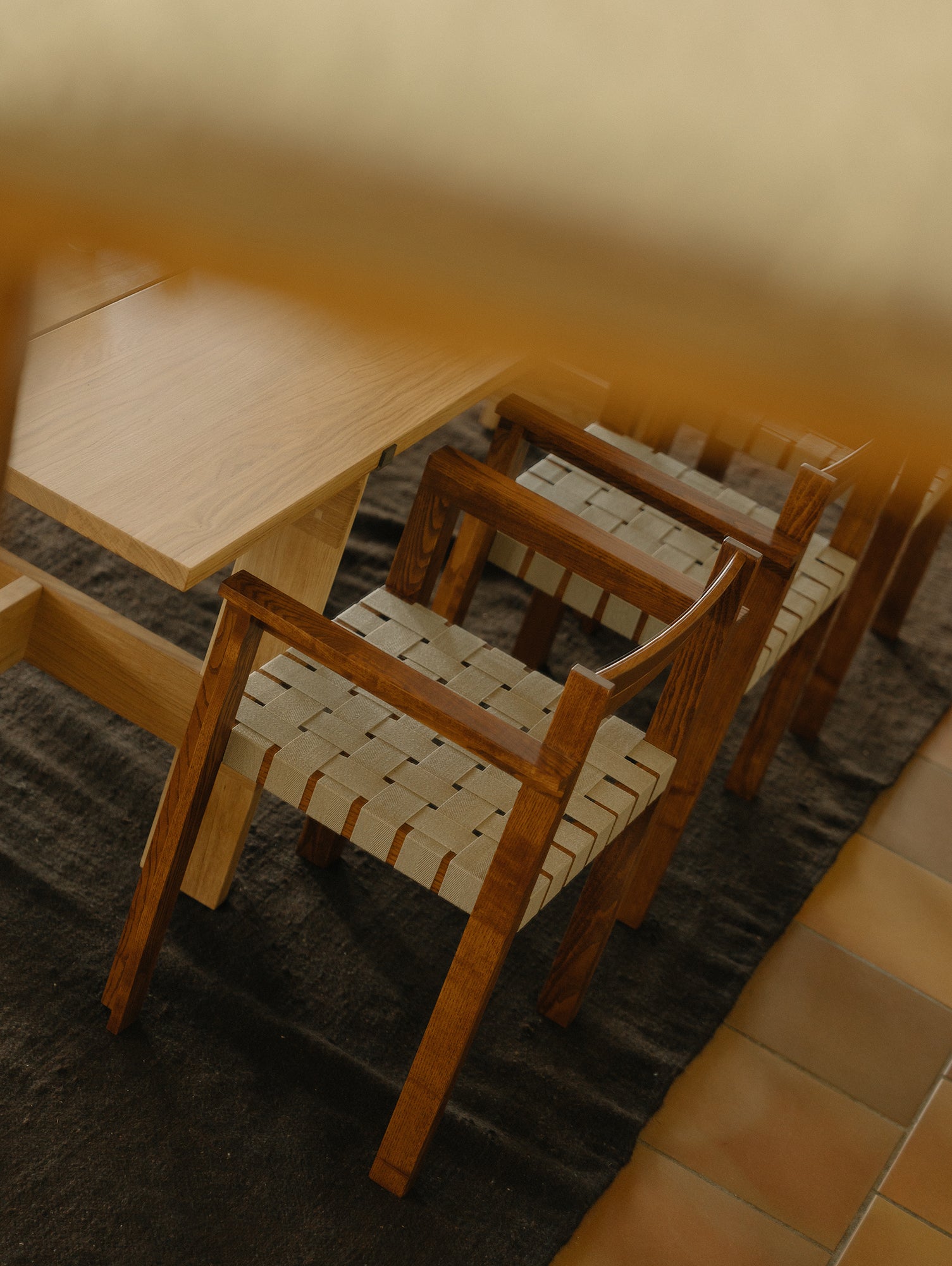 Symmetry Armrest Chair by Frama