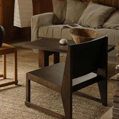 Easy Chair 01 by Frama - Dark Brown Oiled Birch