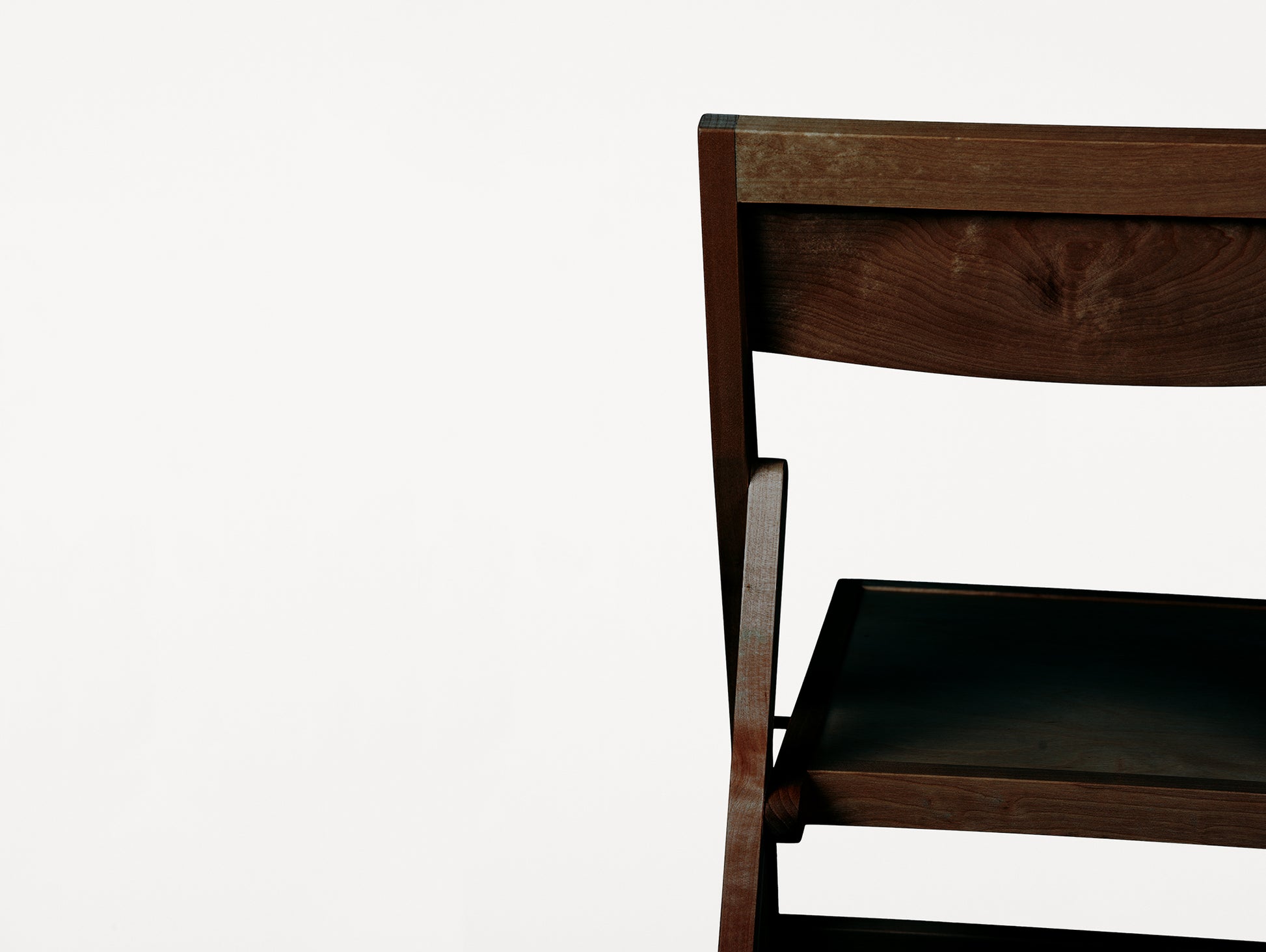 Folding Flat Chair by Frama - Dark Oiled Birch