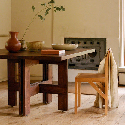 Bracket Chair by Frama - Warm Brown Solid Pine