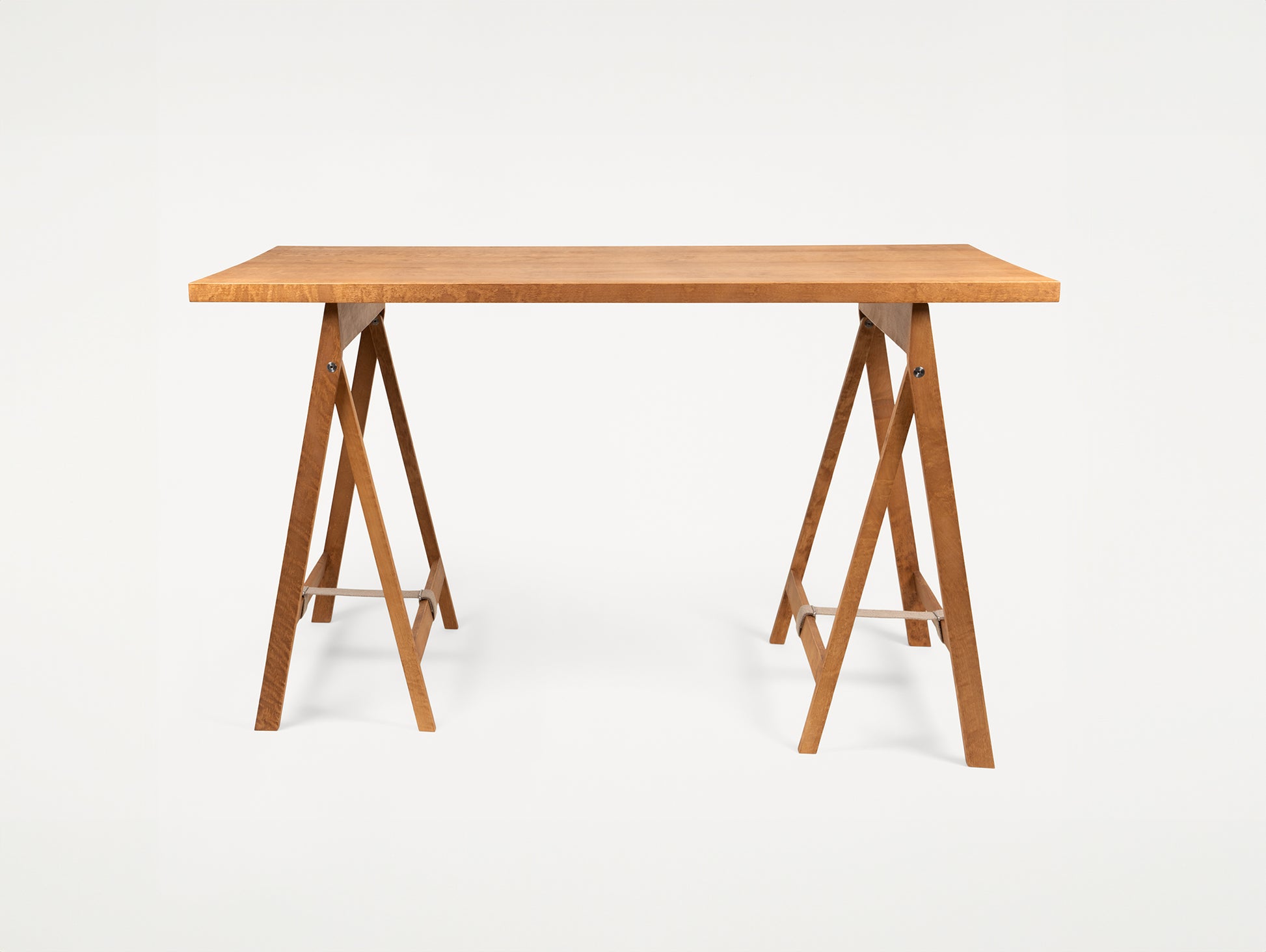 Folding Flat Trestle Table by Frama