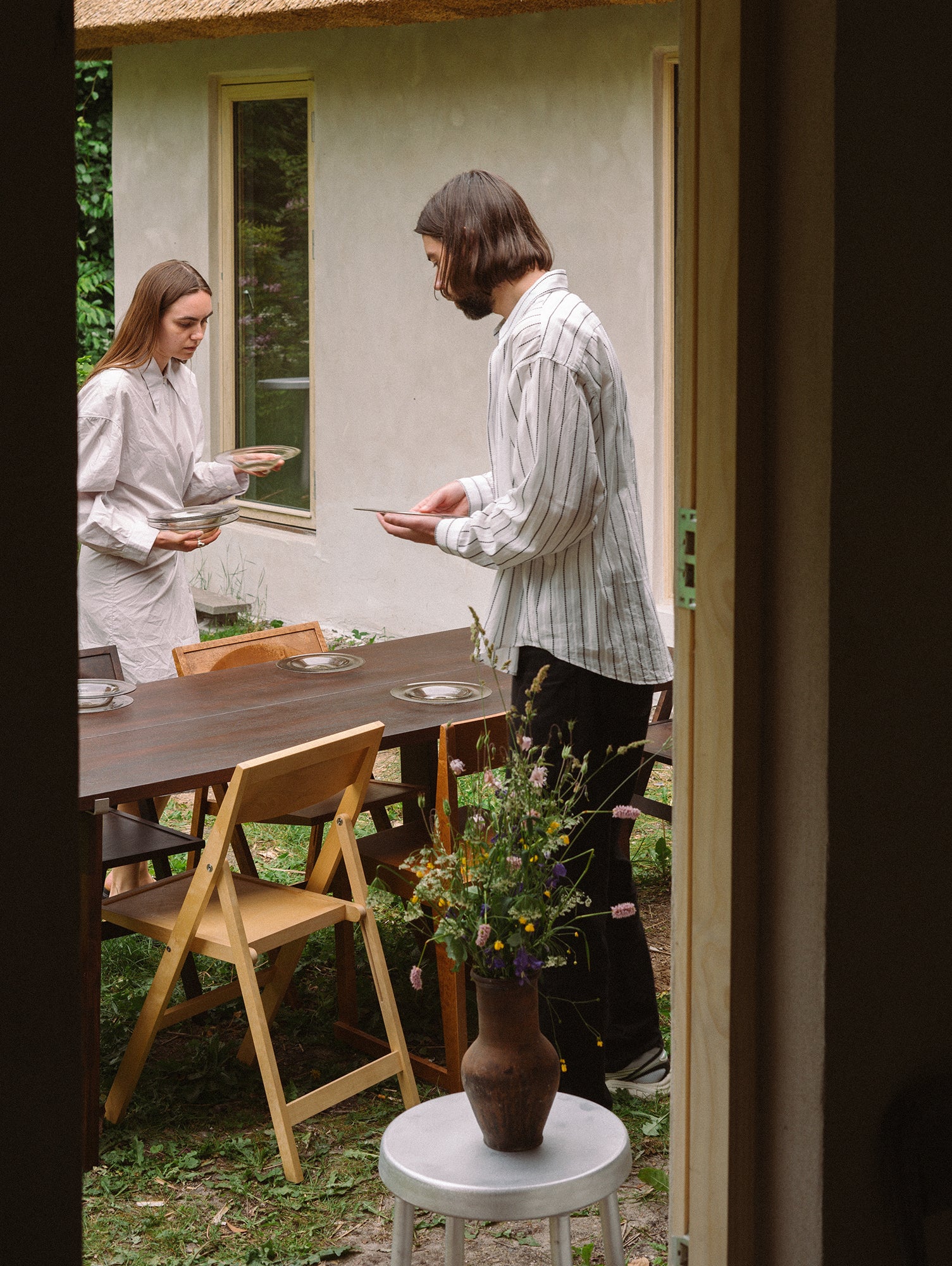 Folding Flat Chair by Frama