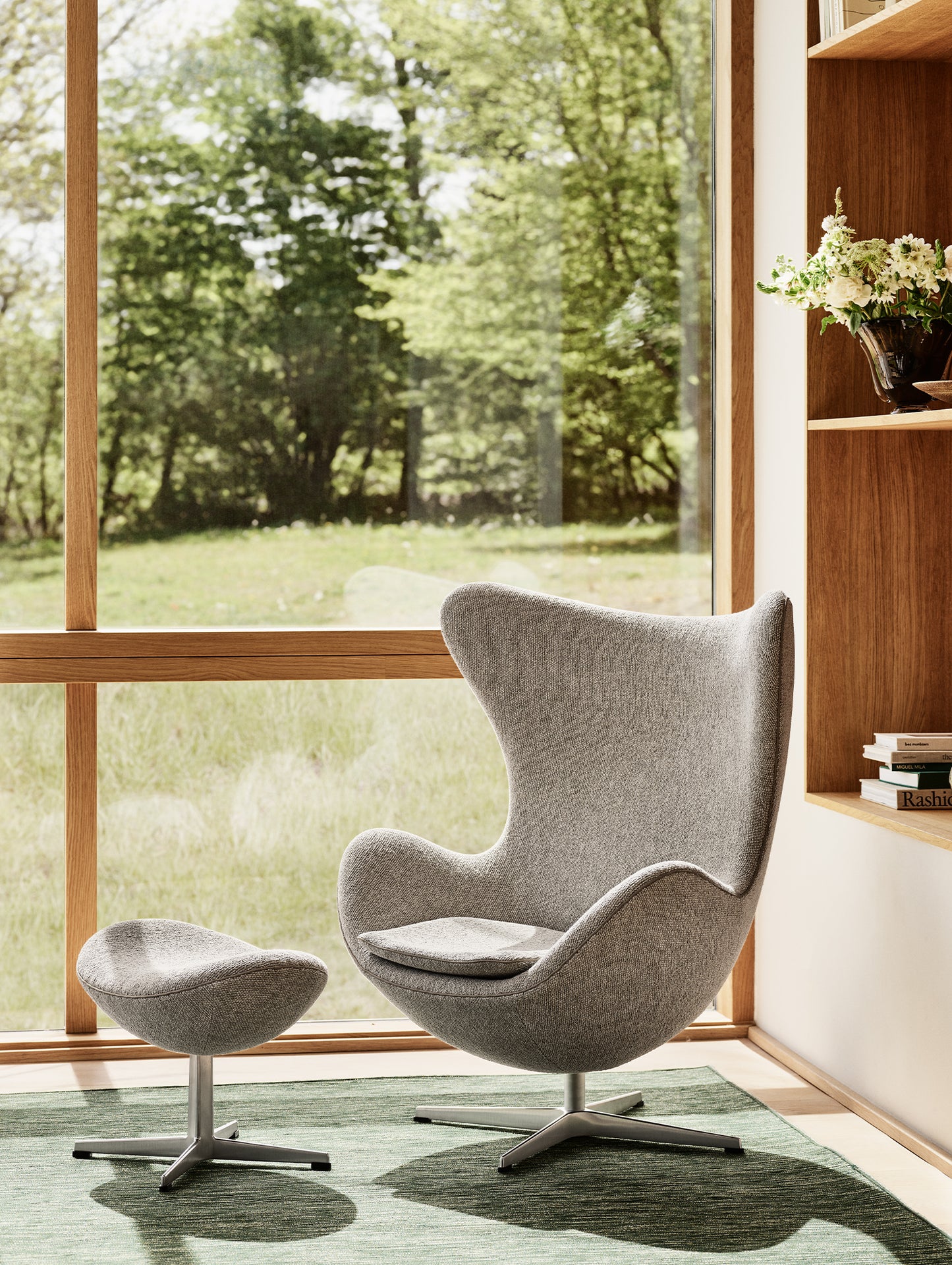 Egg Lounge Chair by Fritz Hansen - Moss 005 (Available from January 2026)