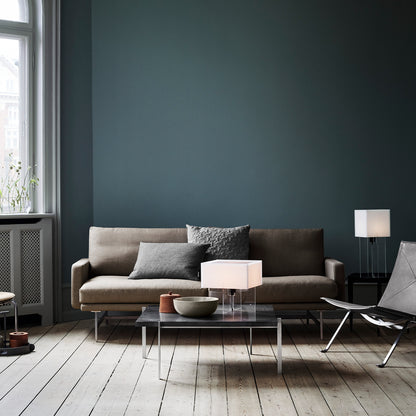 PK61 Coffee Table by Fritz Hansen - Black Marble Honed