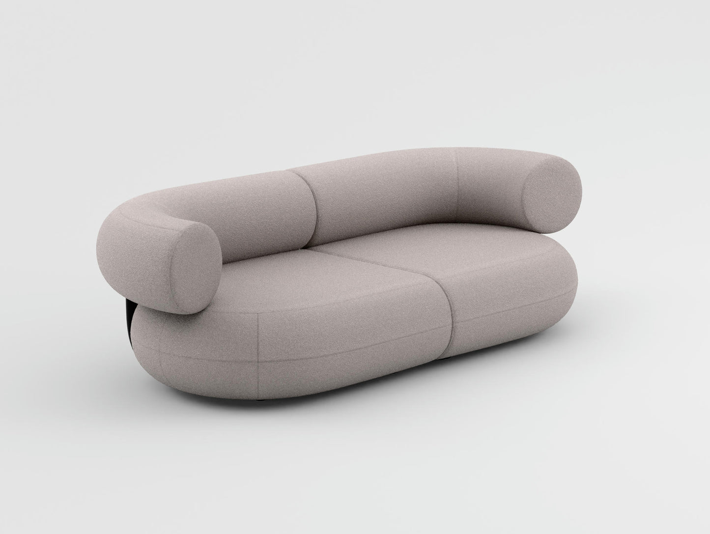 Fat 2.5-Seater Modular Sofa by Tom Dixon - Tom Dixon Boucle 01