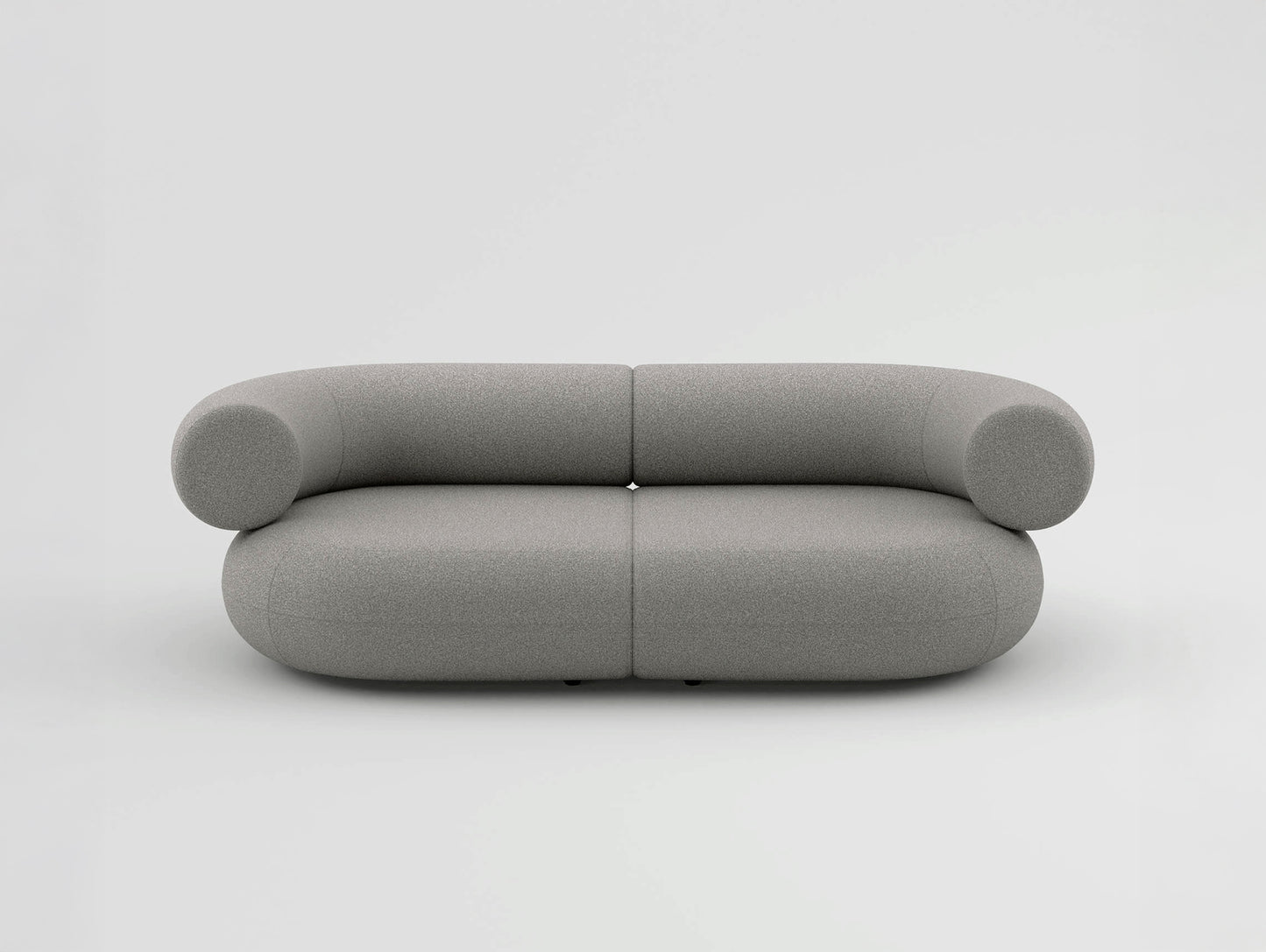 Fat 2.5-Seater Modular Sofa by Tom Dixon - Divina Melange 3 120