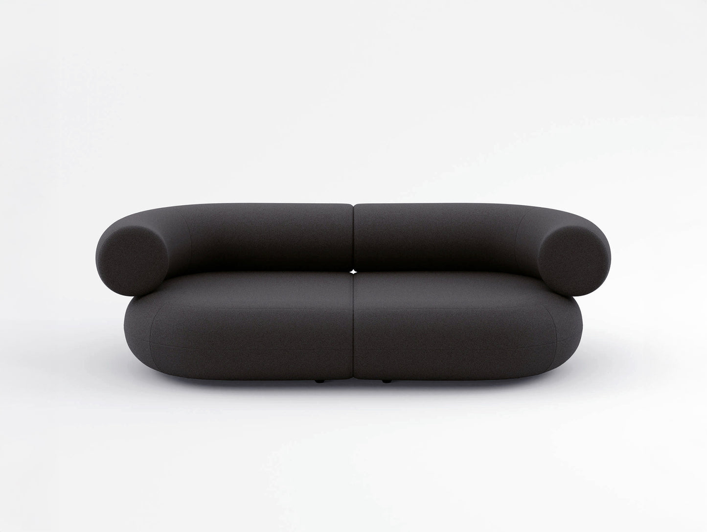 Fat 2.5-Seater Modular Sofa by Tom Dixon - Divina Melange 3 180