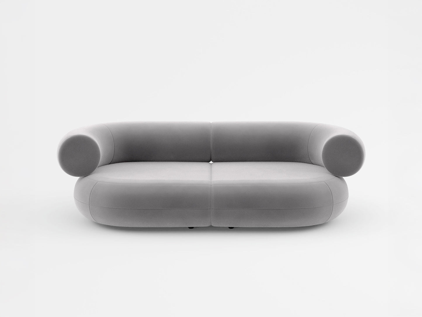 Fat 2.5-Seater Modular Sofa by Tom Dixon - Tom Dixon Velvet 125