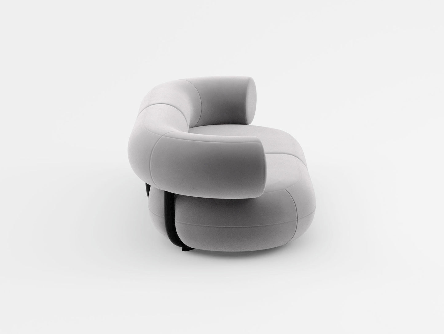 Fat 2.5-Seater Modular Sofa by Tom Dixon - Tom Dixon Velvet 125