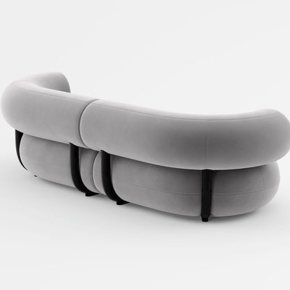 Fat 2.5-Seater Modular Sofa by Tom Dixon - Tom Dixon Velvet 125