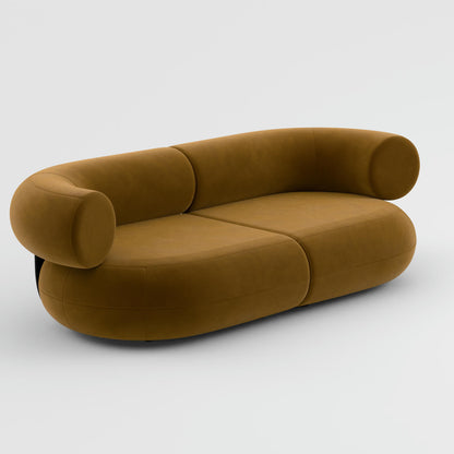 Fat 2.5-Seater Modular Sofa by Tom Dixon - Tom Dixon Velvet 132