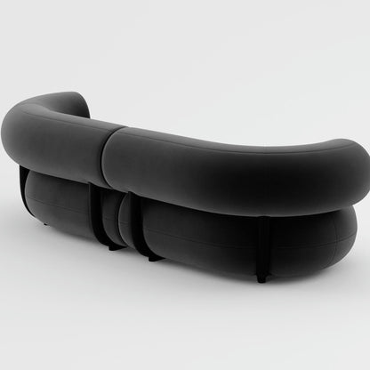 Fat 2.5-Seater Modular Sofa by Tom Dixon - Tom Dixon Velvet 158