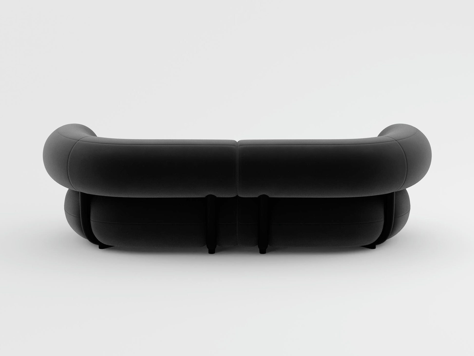 Fat 2.5-Seater Modular Sofa by Tom Dixon - Tom Dixon Velvet 158