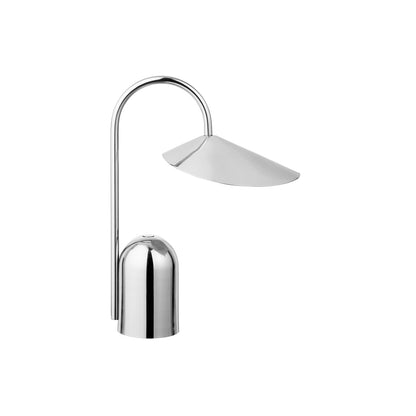 Arum Portable Lamp by Ferm Living - Stainless Steel