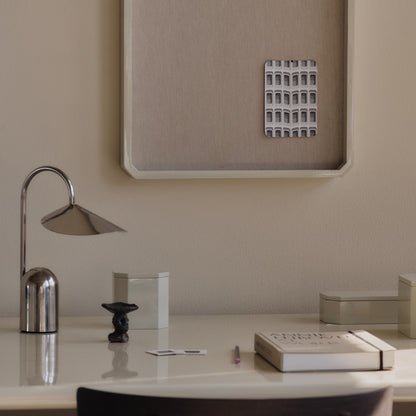 Arum Portable Lamp by Ferm Living - Stainless Steel