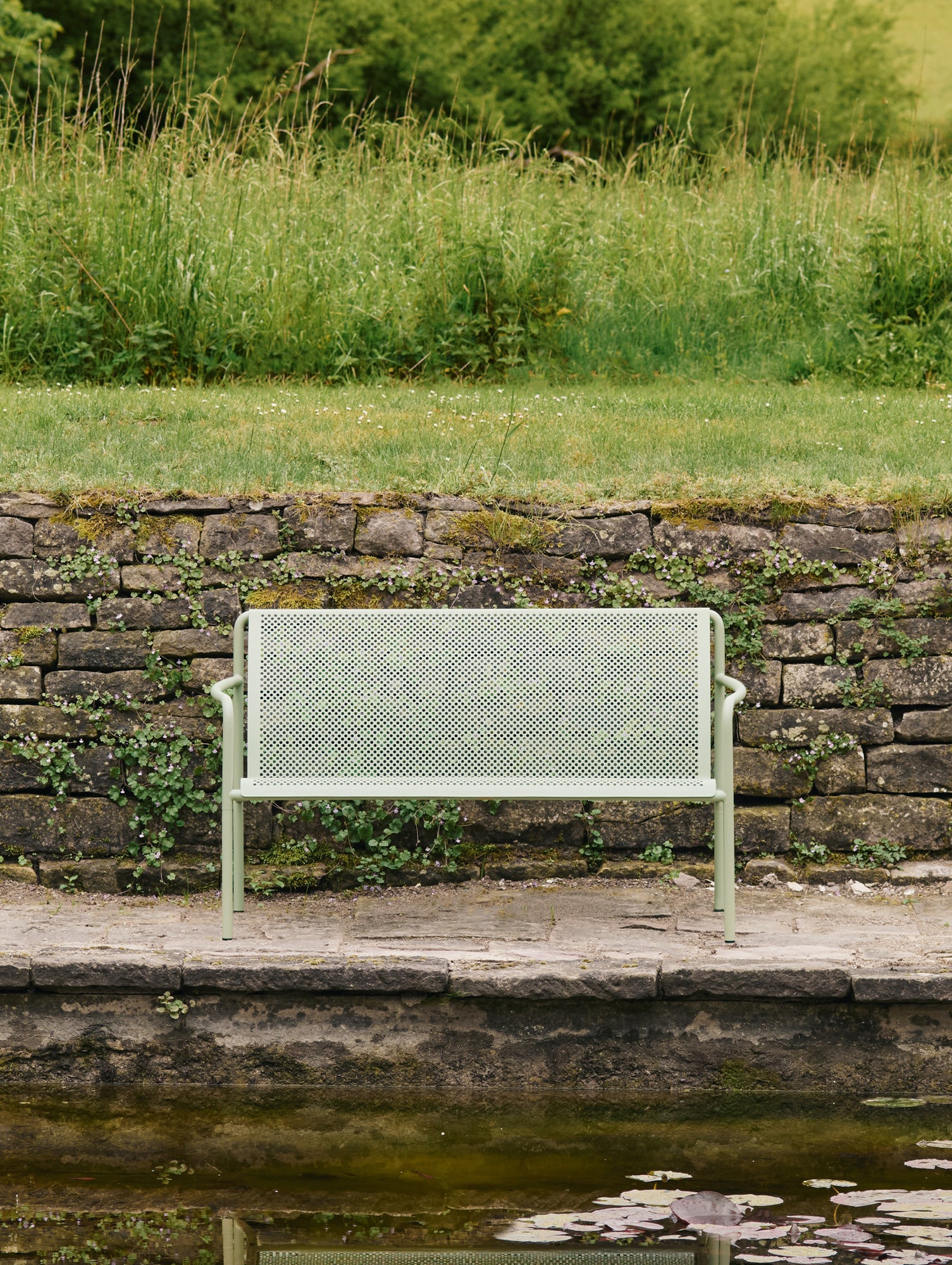 Dapple 2-Seater Lounge Sofa by Ferm Living - Tea Green