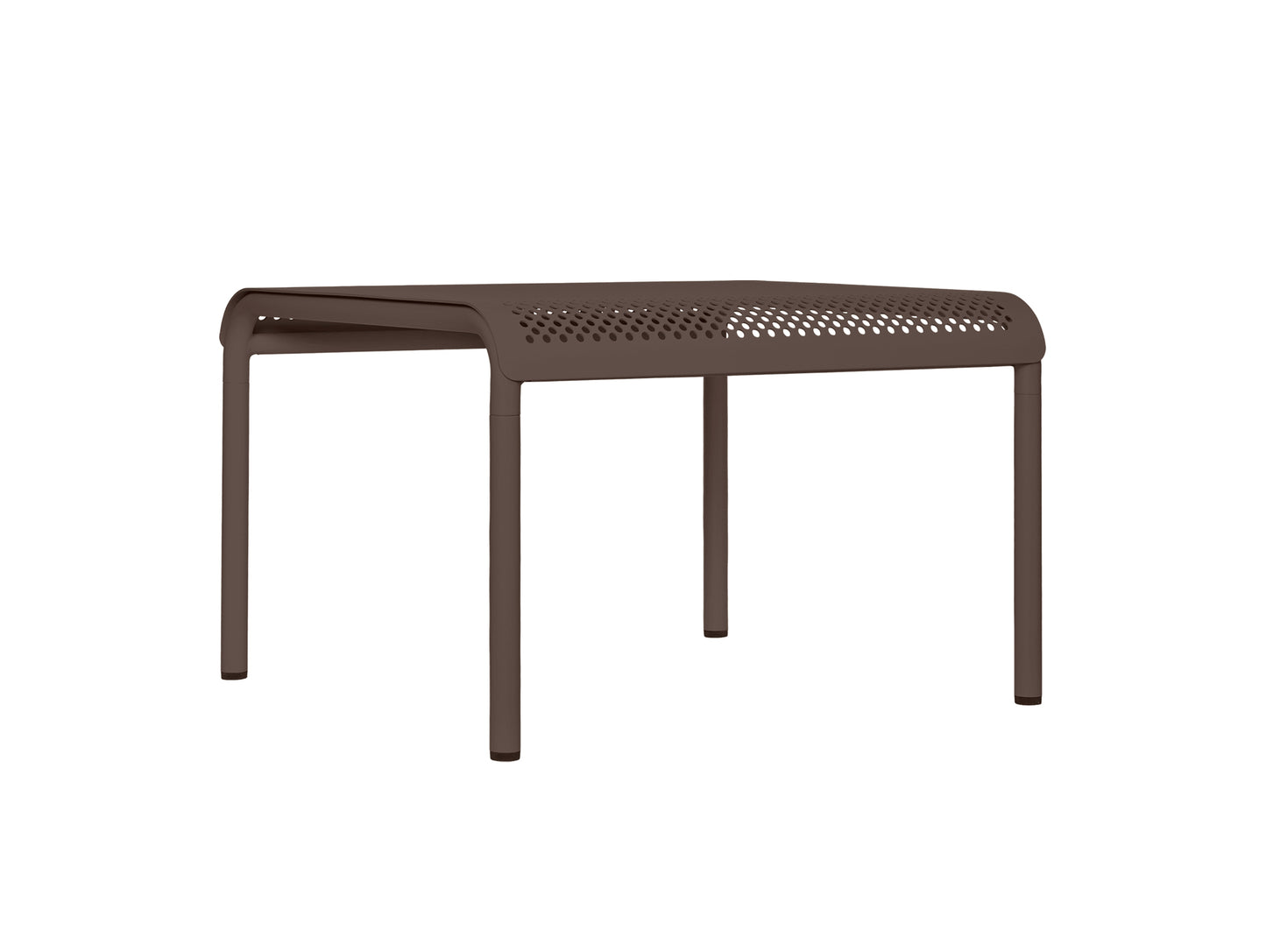 Dapple Low Table by Ferm Living - 57x57 cm / Dark Chocolate