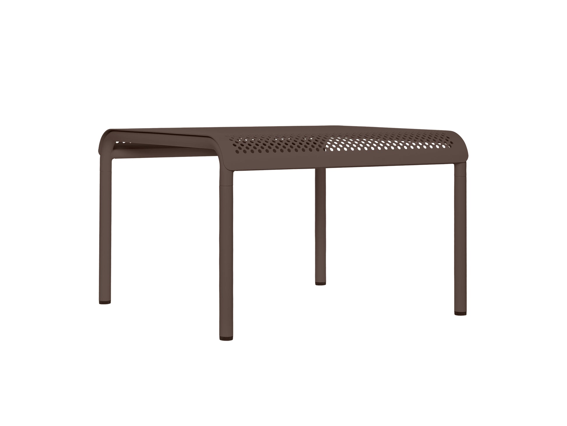 Dapple Low Table by Ferm Living - 57x57 cm / Dark Chocolate
