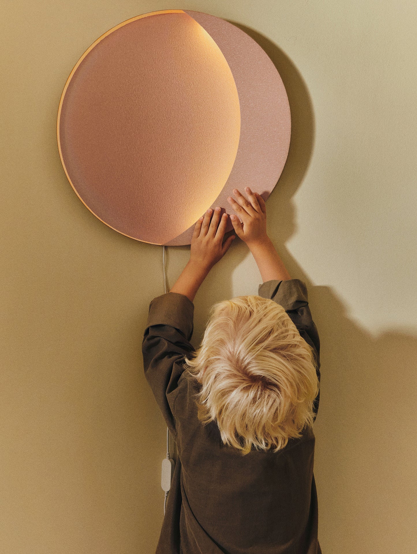 Neba Wall Lamp by Ferm Living - Rose