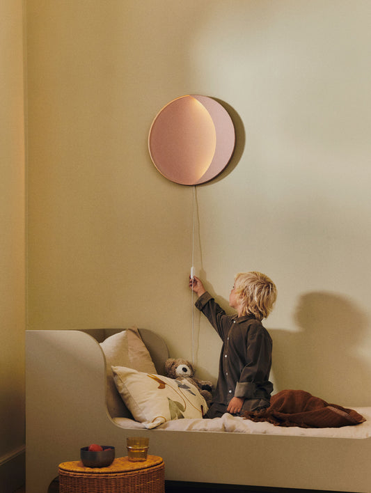 Neba Wall Lamp by Ferm Living - Rose