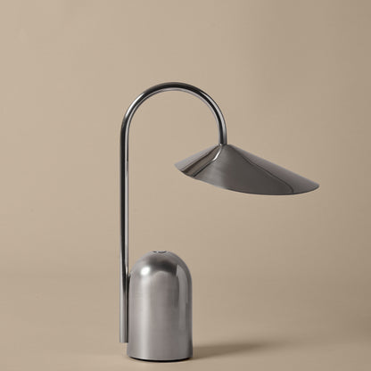 Arum Portable Lamp by Ferm Living - Stainless Steel