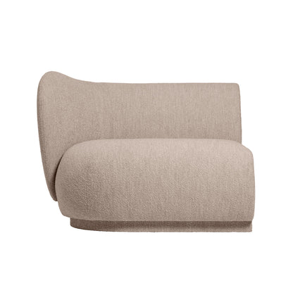Rico Modular Sofa by Ferm Living - Left Armrest End Module