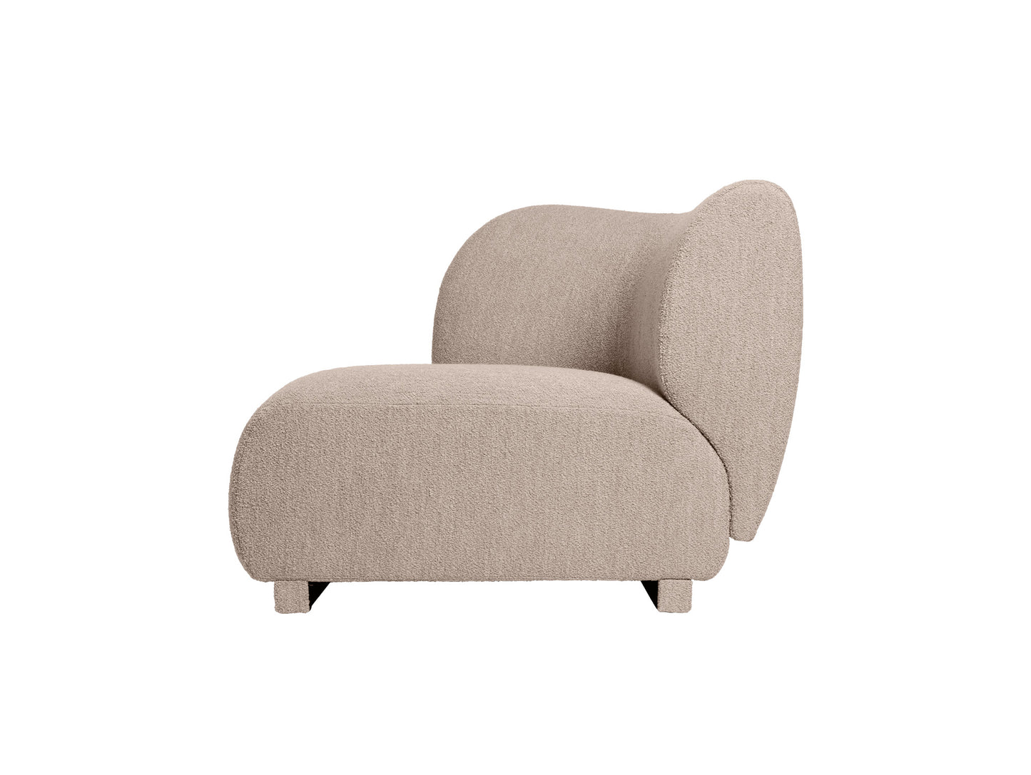 Rico Modular Sofa by Ferm Living - Left Armrest End Module