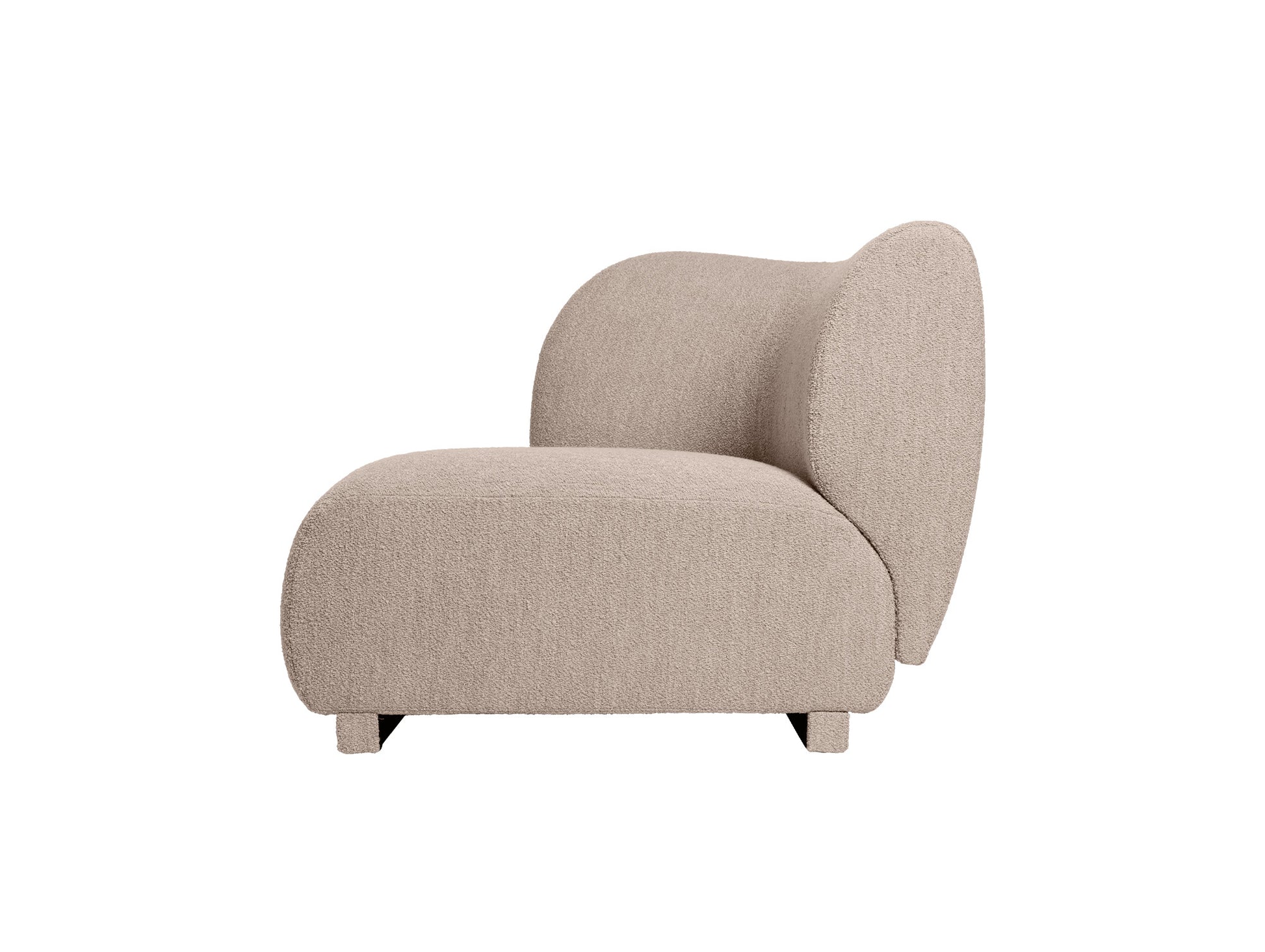 Rico Modular Sofa by Ferm Living - Left Armrest End Module