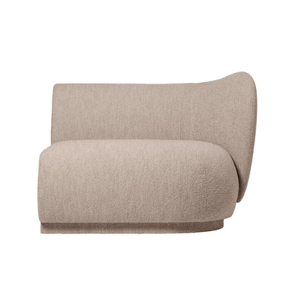Rico Modular Sofa by Ferm Living - Right Armrest End Module