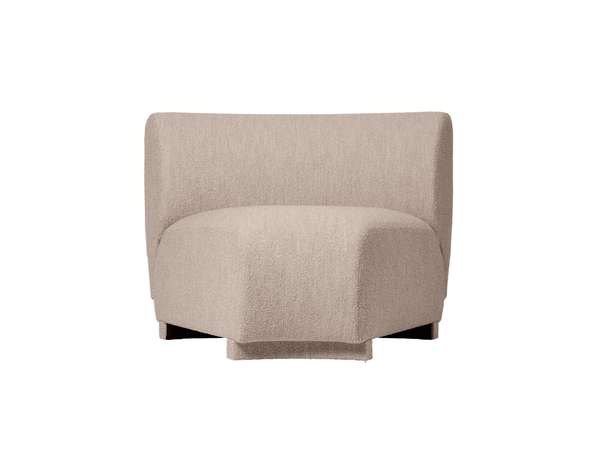 Rico Modular Sofa by Ferm Living - 45-Degree Corner Module