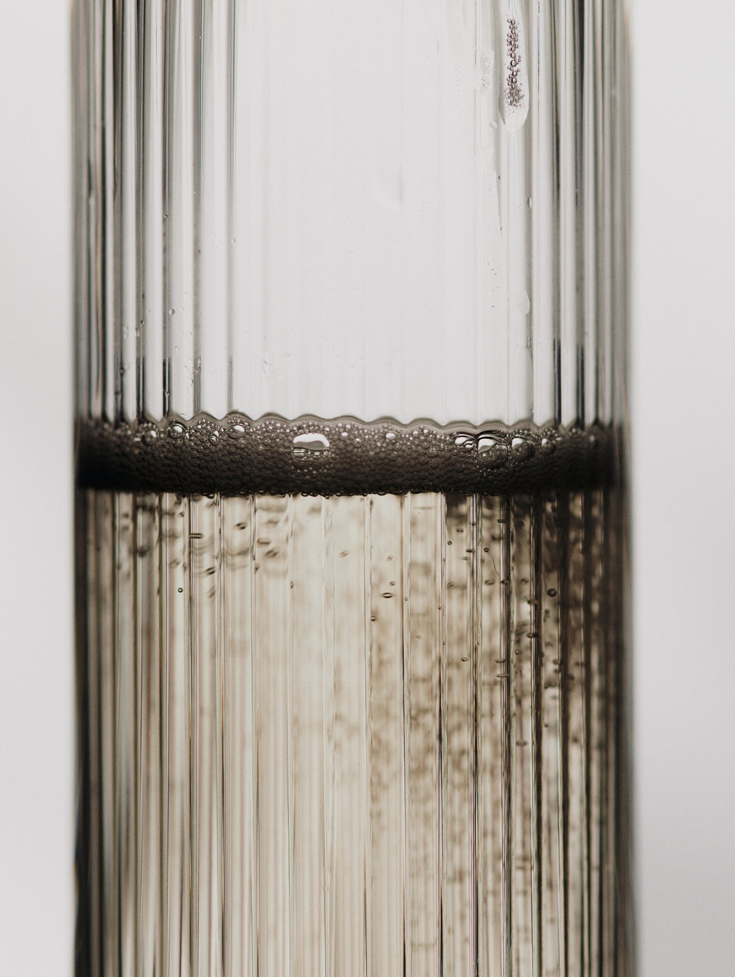 Ripple Champagne Flutes - Set of 2 (Clear) by Ferm Living