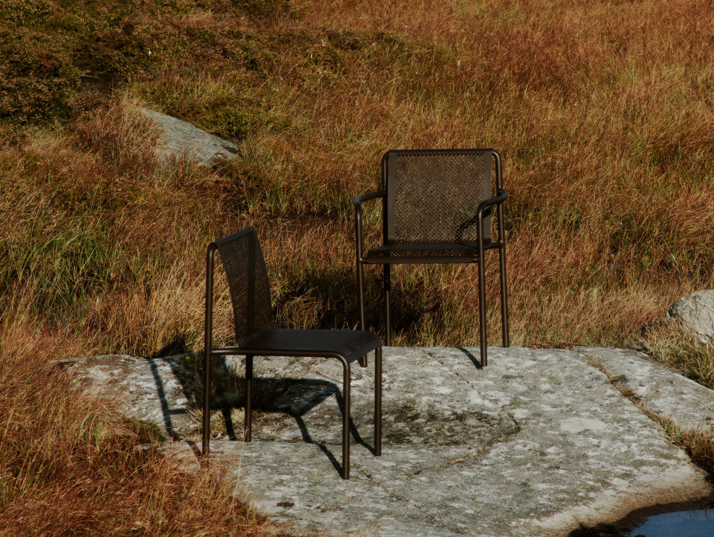 Dapple Armchair by Ferm Living - Dark Chocolate