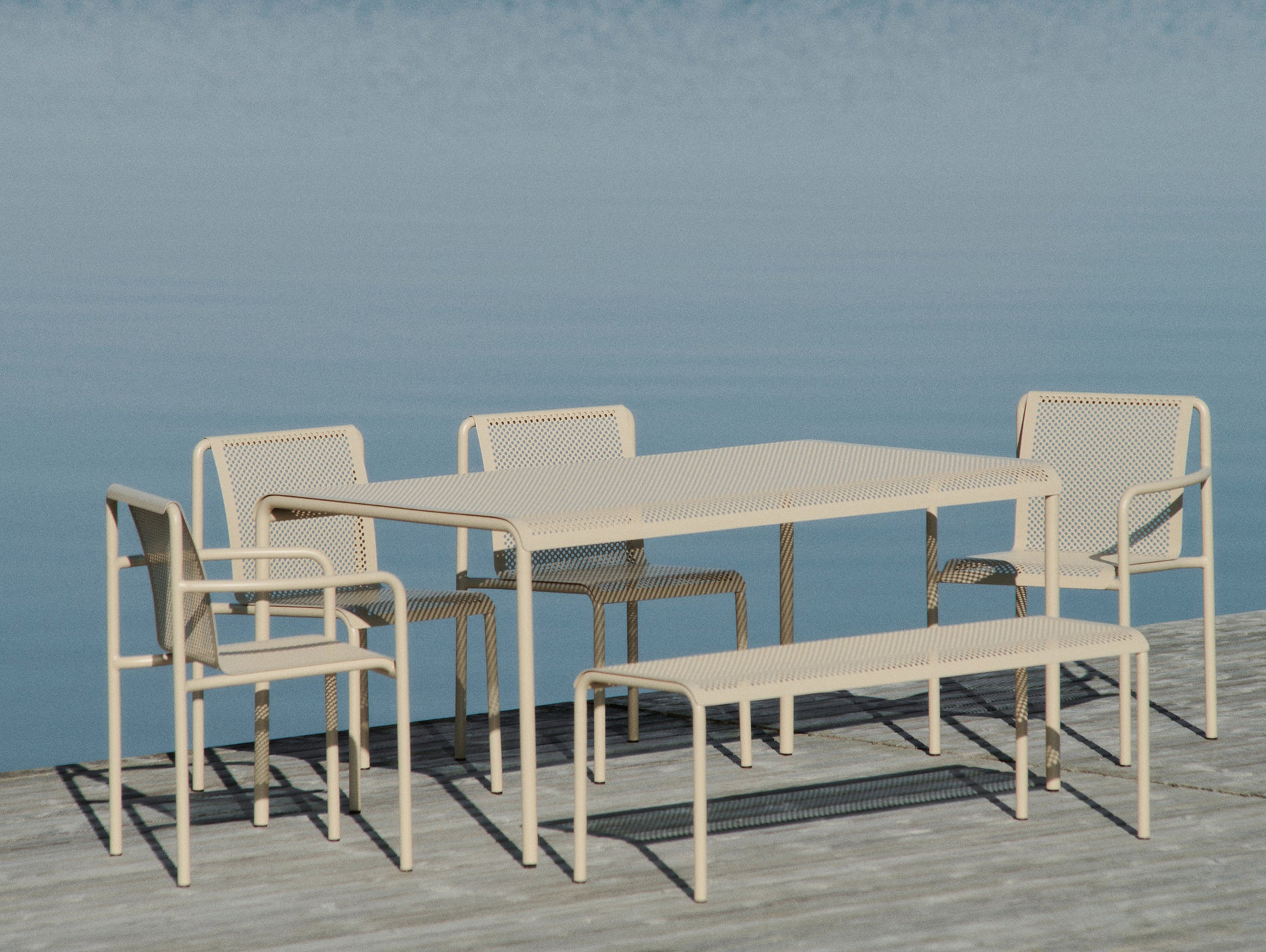 Dapple Bench by Ferm Living - Cashmere