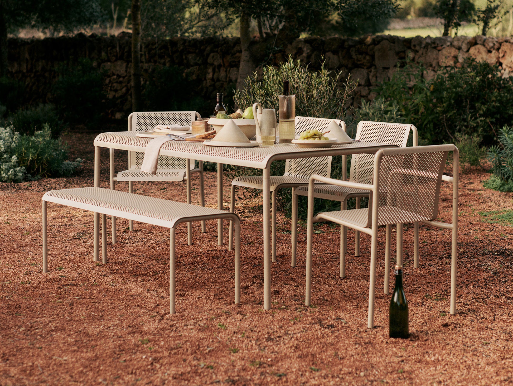 Dapple Bench by Ferm Living - Cashmere