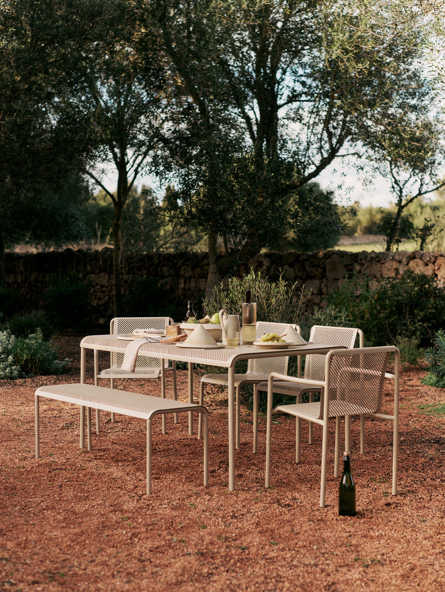 Dapple Bench by Ferm Living - Cashmere