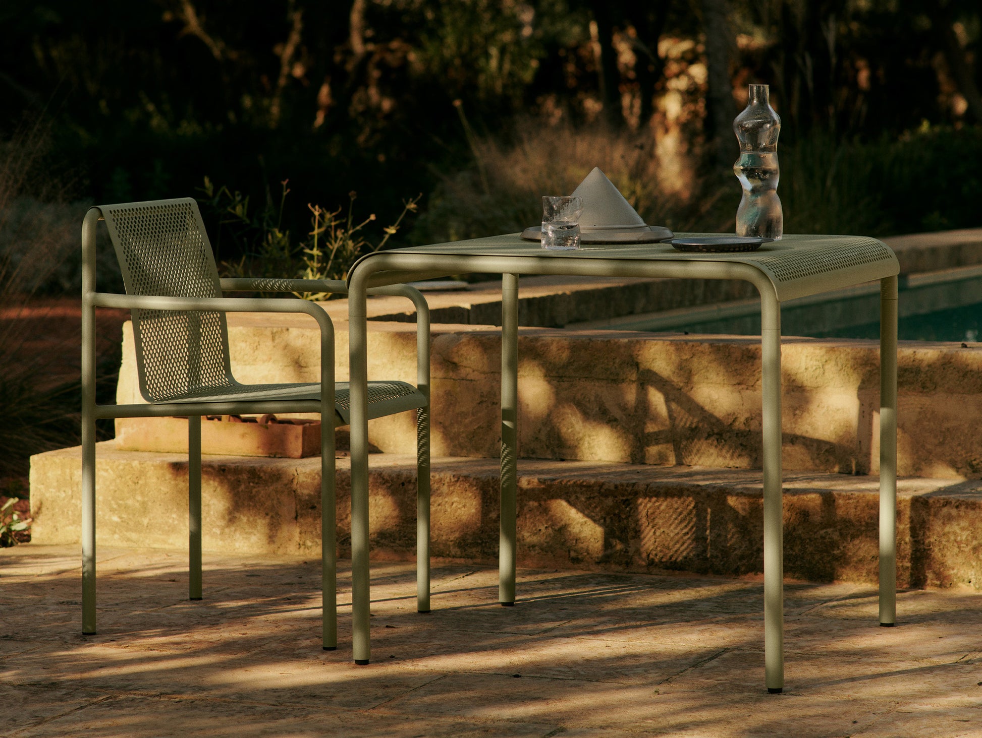 Dapple Armchair by Ferm Living - Tea Green