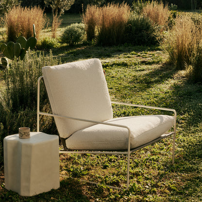 Desert 1-Seater Sofa by Ferm Living - Cashmere Frame / Off-white