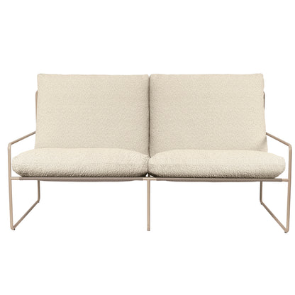 Desert 2-Seater Sofa by Ferm Living - Cashmere Frame / Pure Boucle