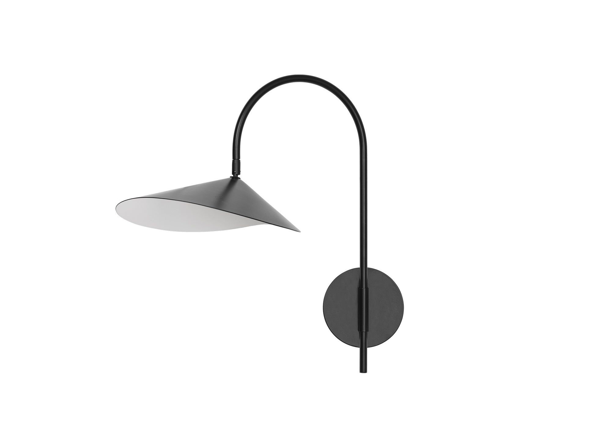Arum Swivel Wall Lamp by Ferm Living - Black