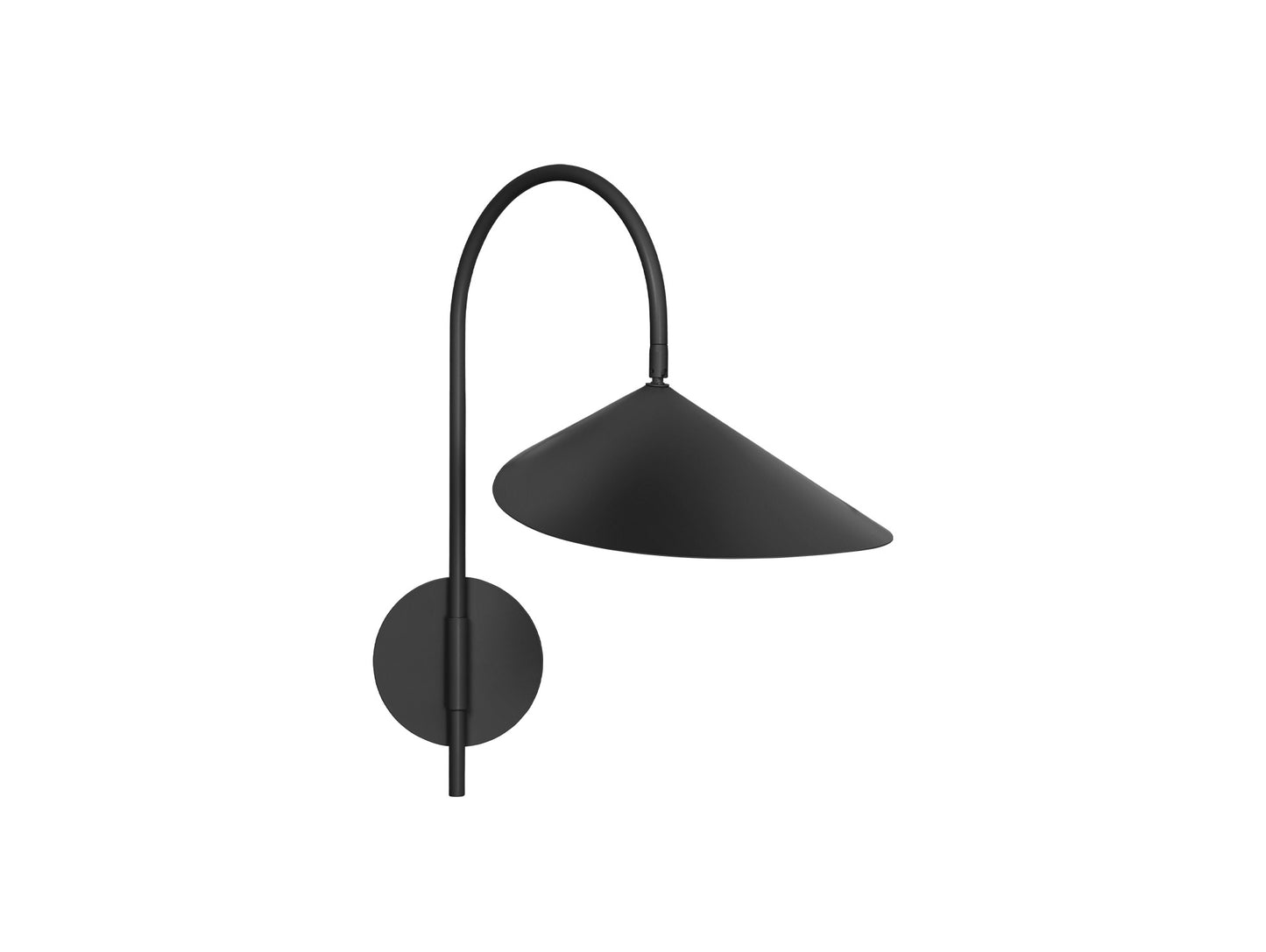 Arum Swivel Wall Lamp by Ferm Living - Black