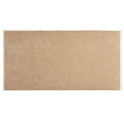 Ekko Bath Towels by Ferm Living - Cashmere / Off White