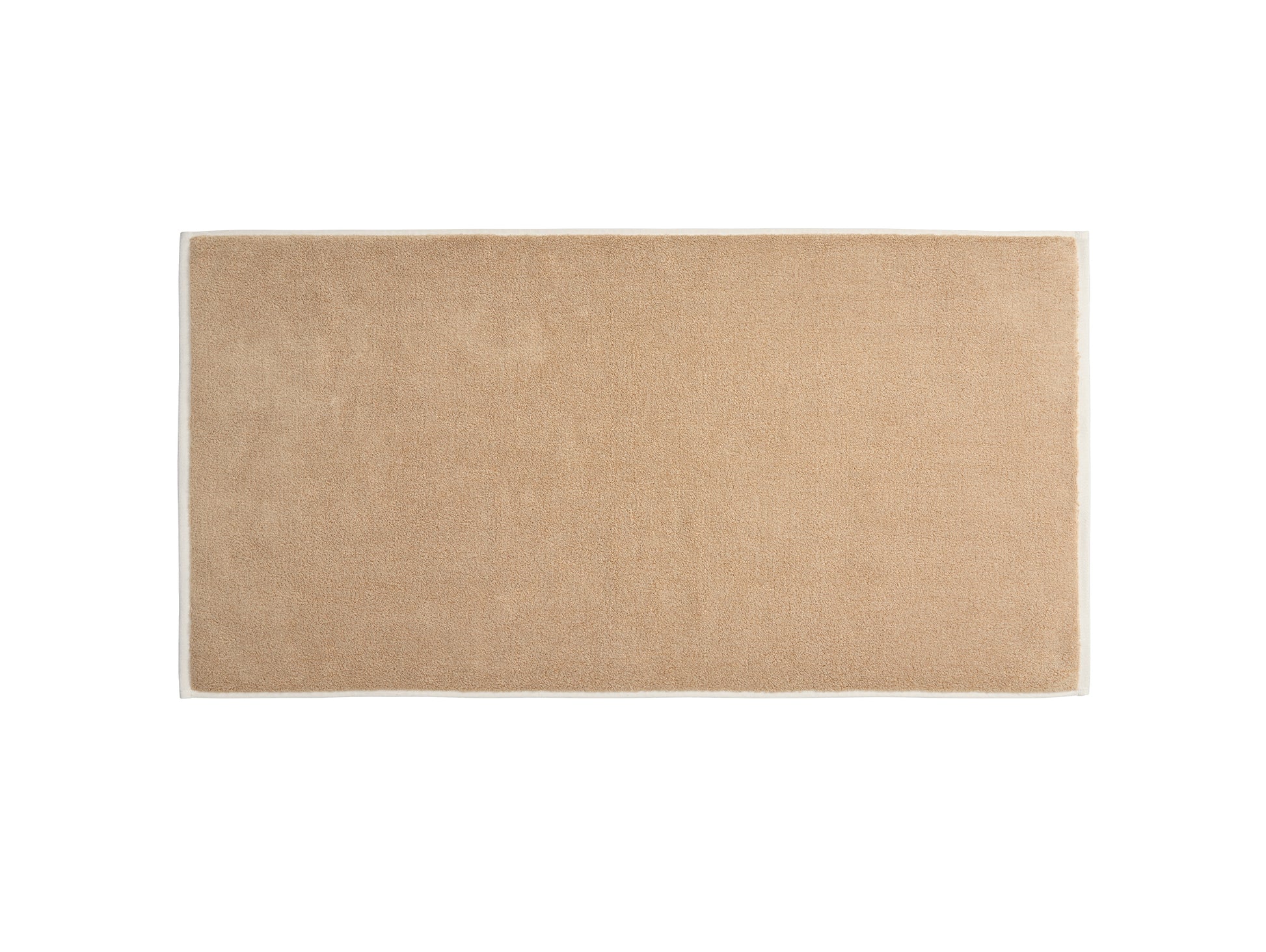 Ekko Bath Towels by Ferm Living - Cashmere / Off White