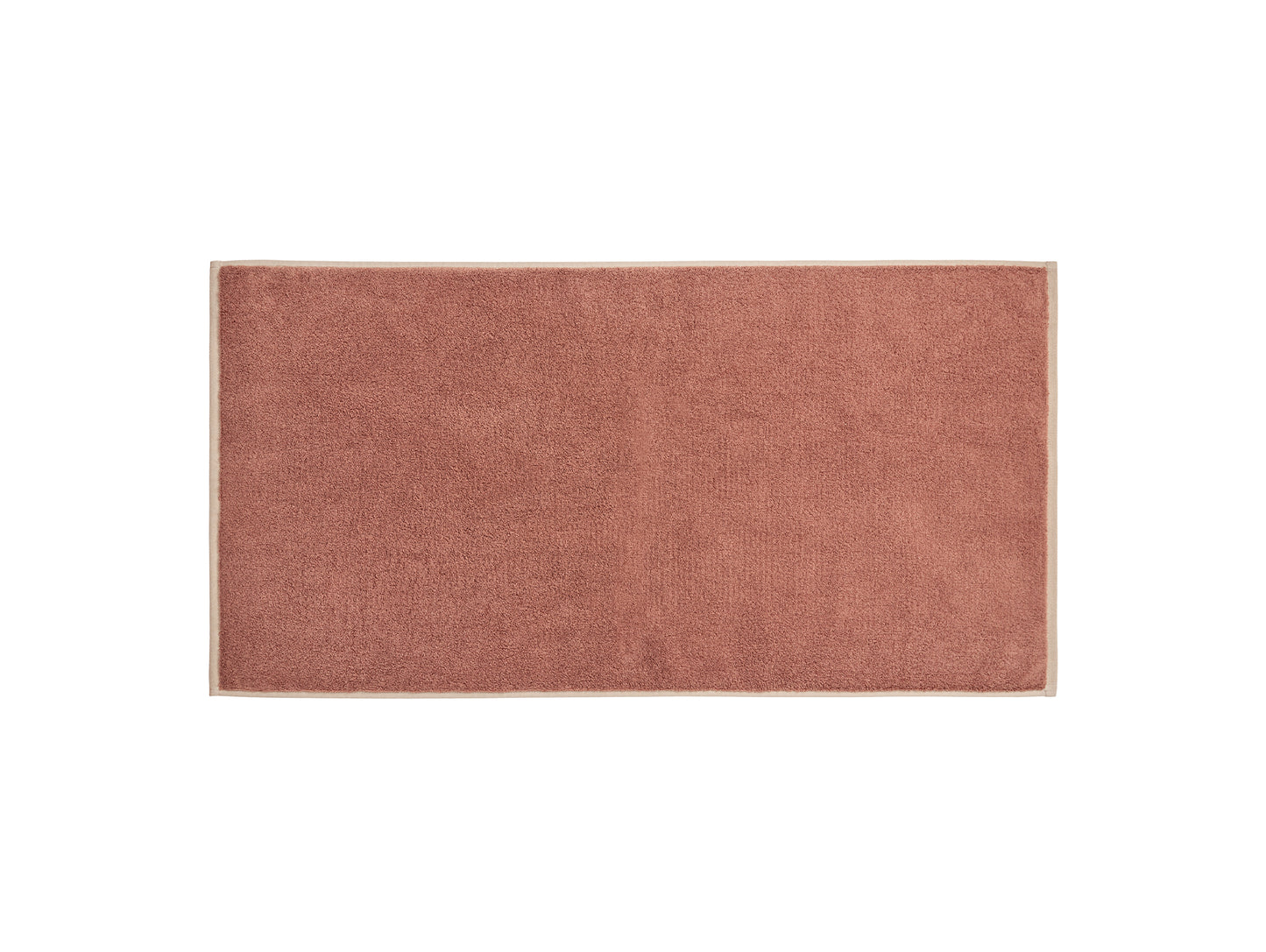 Ekko Hand Towel by Ferm Living - Mocha / Cashmere
