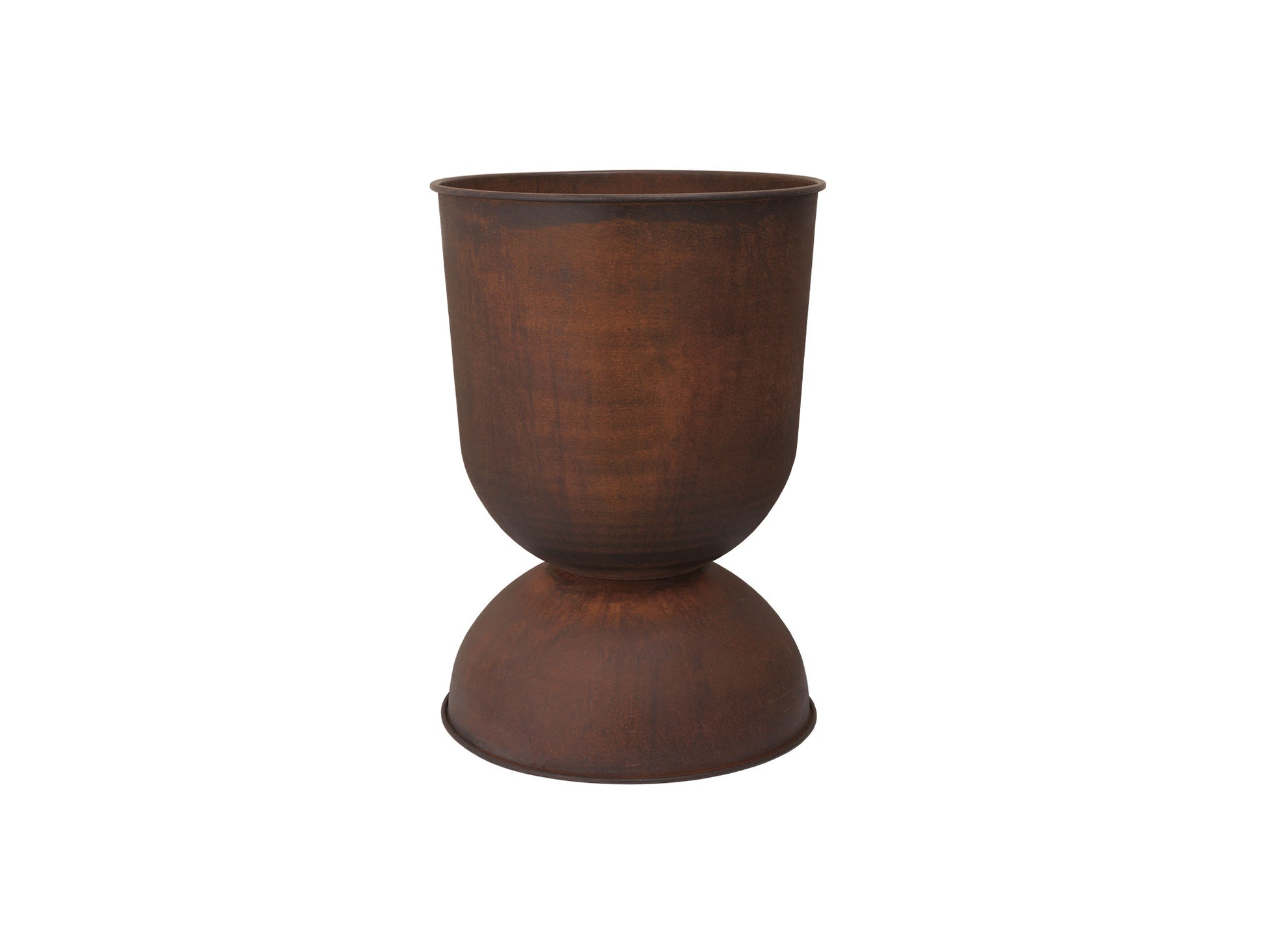 Hourglass Pots by Ferm Living - Large / Rust