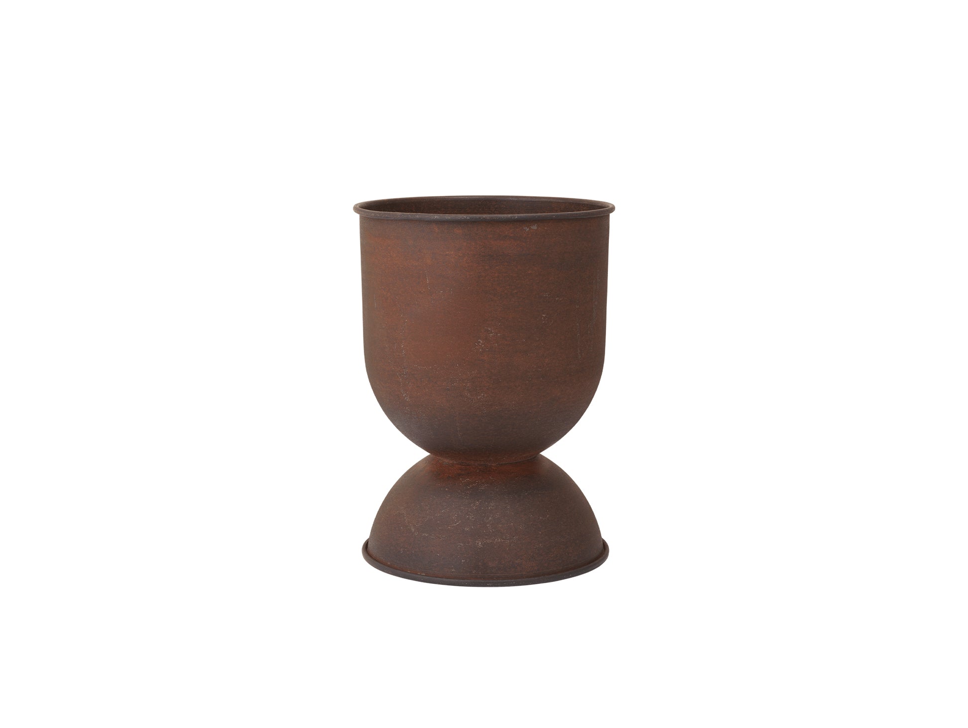 Hourglass Pots by Ferm Living - Small / Rust