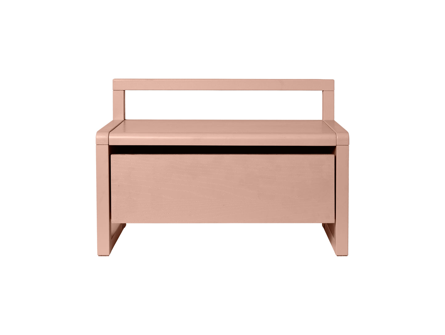 Little Architect Storage Bench by Ferm Living - Rose Painted Ash