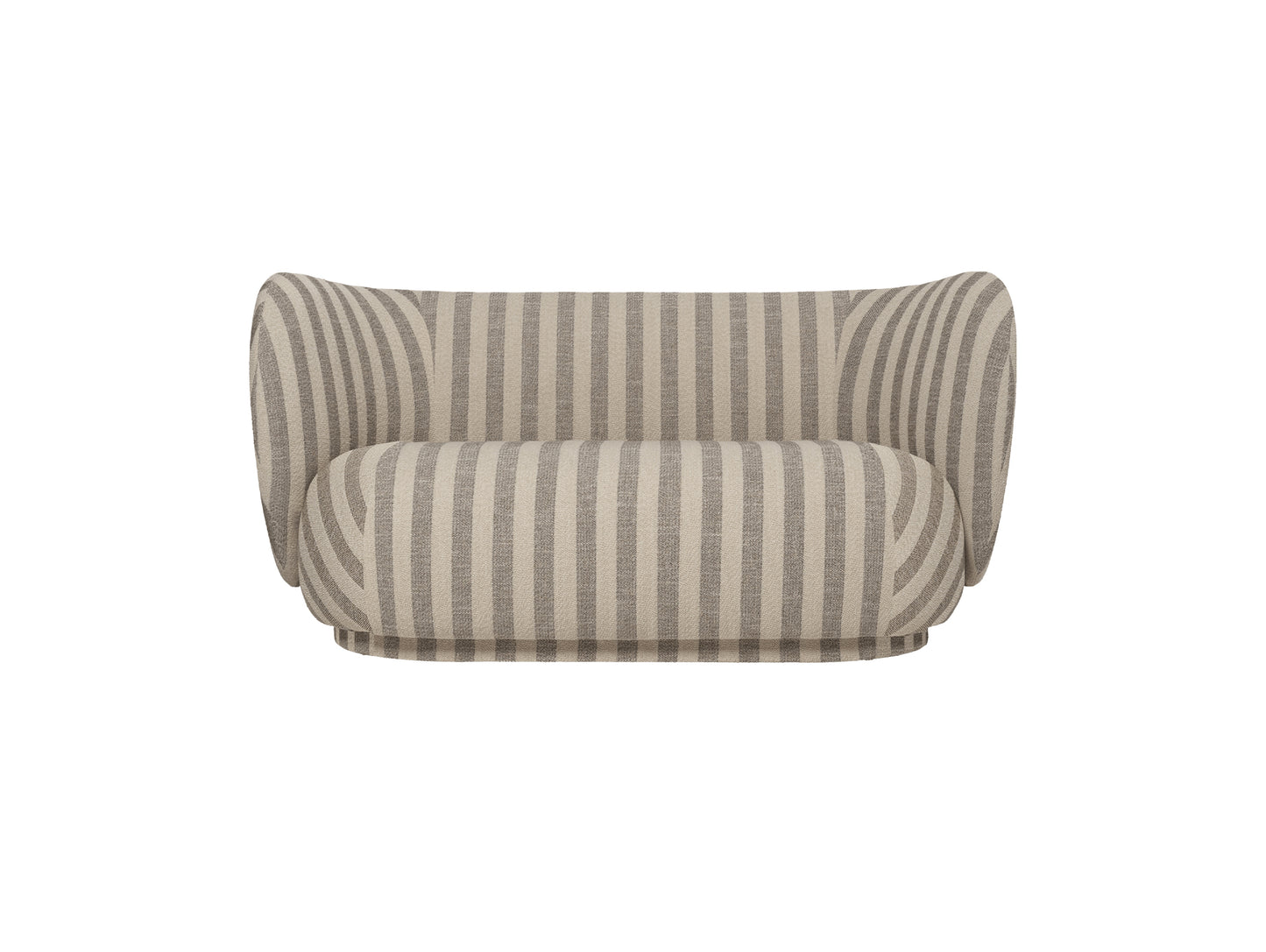 Rico 2-Seater Sofa by Ferm Living - Louisiana Sand Off White