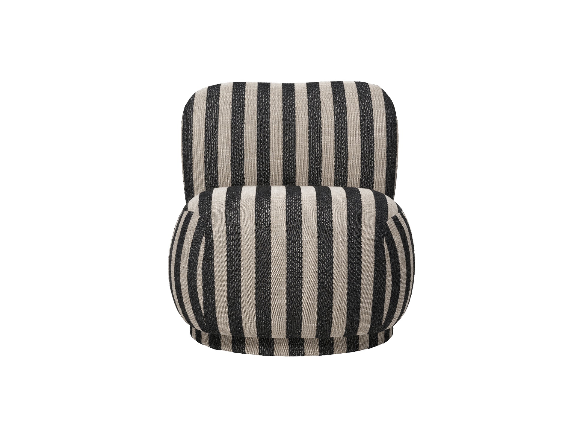 Rico Piccolo Lounge Chair by Ferm Living - Louisiana Sand Black